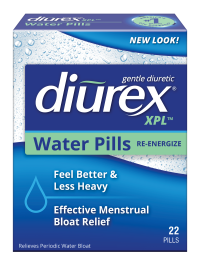 DIUREX® XPL - DIUREX XPL Re-energizing Water Pills help you get rid of menstrual water weight and fight related fatigue so you can start feeling better, faster.