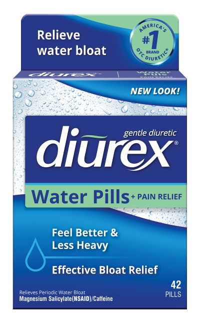 DIUREX Water Pills + Pain Relief